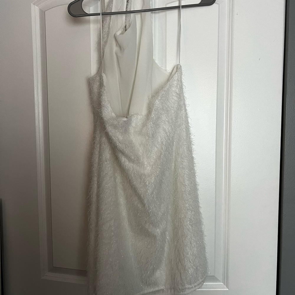 Birdy Grey Fun White Halter Dress